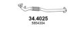 OPEL 5854304 Exhaust Pipe